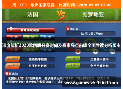 深度解析2023欧国联开赛时间及赛事亮点前瞻全面导读分析版本 深度解析2023欧国联开赛时间及赛事亮点前瞻全面导读分析版本